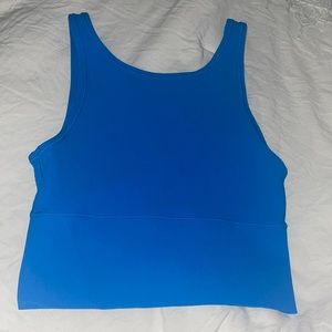 Lululemon Poolside Blue Power Pivot Tank